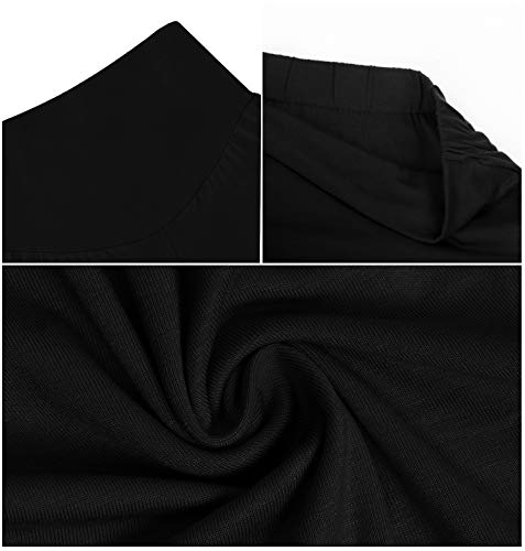 Poshglam Women's Maternity Lounge Pants Stretchy Pregnancy Trousers Cozy Straight Leg Yoga/Pajama Pants (Black, Xxl) #TOP5