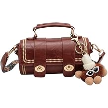 Womens Crossbody Handbags,2025 Crossbody,Retro Versatile Crossbody Bag,Trendy and fashionable cylinder bag