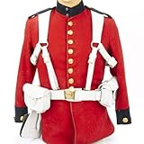 British Victorian Era Pattern 1871 Valise Equipment in Buff White Leather