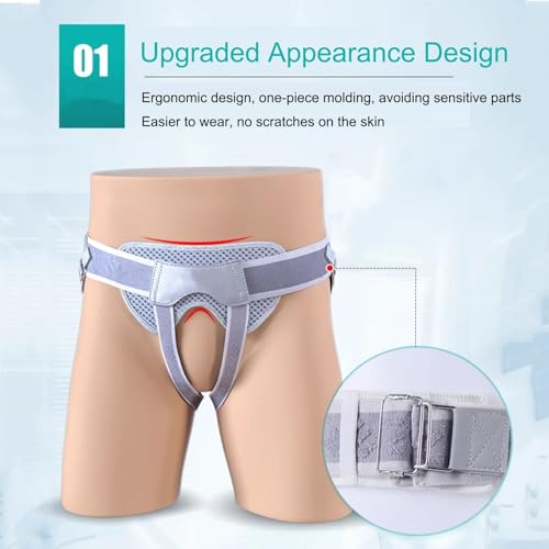 Faja para Hernia para Hombre y Mujer con Almohadillas Removibles miniatura 2