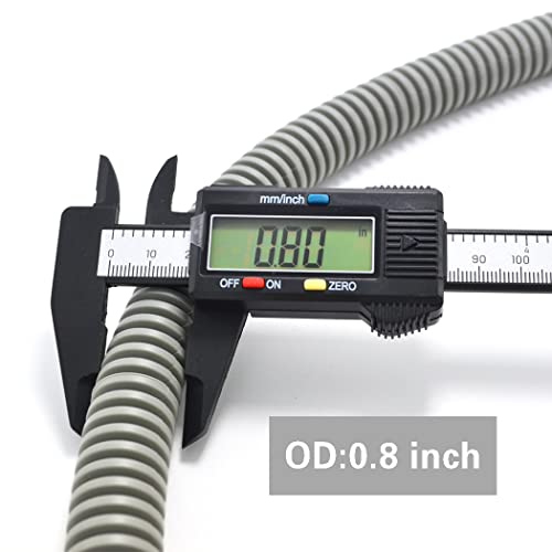 Tt Flex HC-2DWD72 Universal Dishwasher Drain Hose - 6 Ft Discharge Hose - Corrugated And Flexible Dishwasher Hose Drain Replacement thumb #4