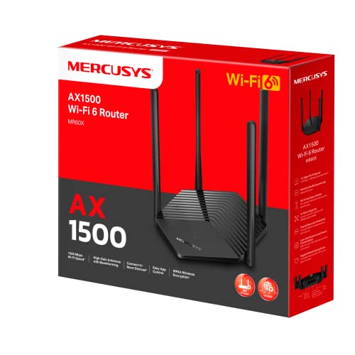 Roteador Gigabit WI-FI 6 AX1500 Dual BAND MR60X