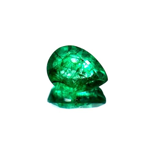 Generic H-21 9.55 Ct Colombian Natural Green Emerald Certified Loose Gemstone Pear Shape thumb #1