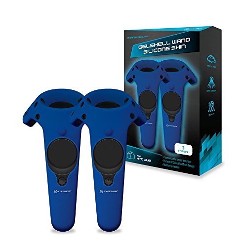 Hyperkin GelShell Controller Silicone Skin for HTC Vive Pro/ HTC Vive (Blue) (2-Pack)