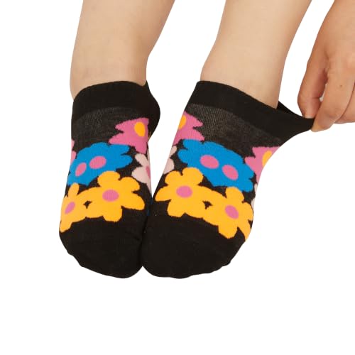 Image of Benefeet Sox Cute No Show Socks for Women Girls Fun Patterned Cotton Low Cut Liner Socks for Loafers Flats