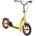 Produktbild HOMCOM Kinderroller mit 12'' Luftreifen Scooter Tretroller höhenverstellbar Roller Cityroller Kinder Roller Kickboard ab 5 Jahre Kleinkind Schwarz 118 x 55,5 x 85-100,5 cm