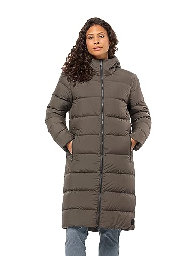 Jack Wolfskin Damen Frozen Palace Coat W Daunenparka, Cold Coffee, M