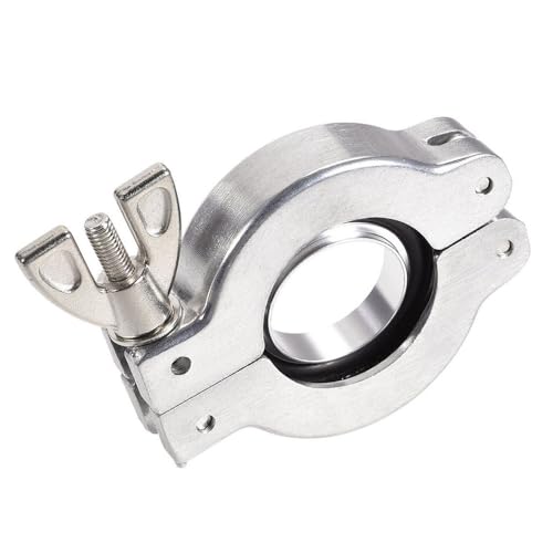 Abrazadera de vacío KF50 duradera con anillo de centrado de aluminio 2