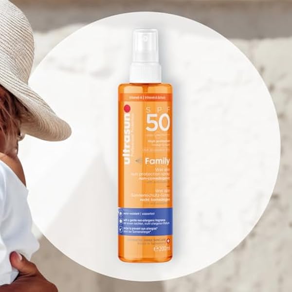 ULTRASUN Family Солнцезащитный спрей для влажной кожи SPF 50 (200 мл)