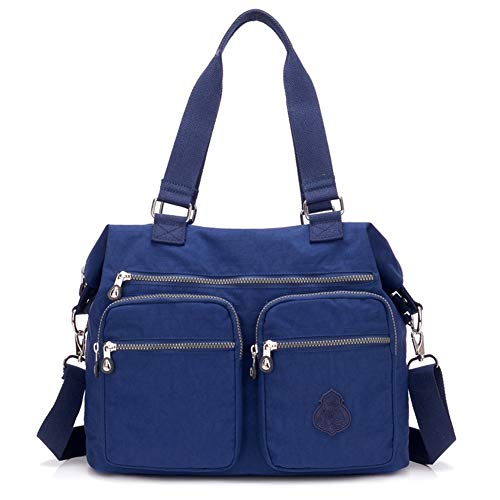 MINTEGRA Handbag for Women Multi Pocket Tote Shoulder Bag Waterproof Crossbody Lunch Bag