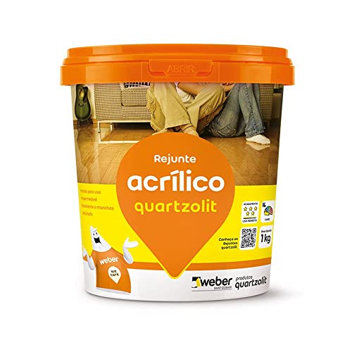 Quartzolit Rejunte Acrílico Bege 1kg