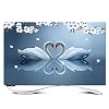 Huis 80in Indoor TV Dust Cover, Cover Type TV Screen Protector Voor Lcd Led Decoratie Televisie Set Cover Waterdichte…