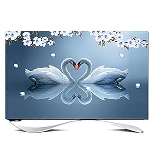 Huis 80in Indoor TV Dust Cover, Cover Type TV Screen Protector Voor Lcd Led Decoratie Televisie Set Cover Waterdichte…