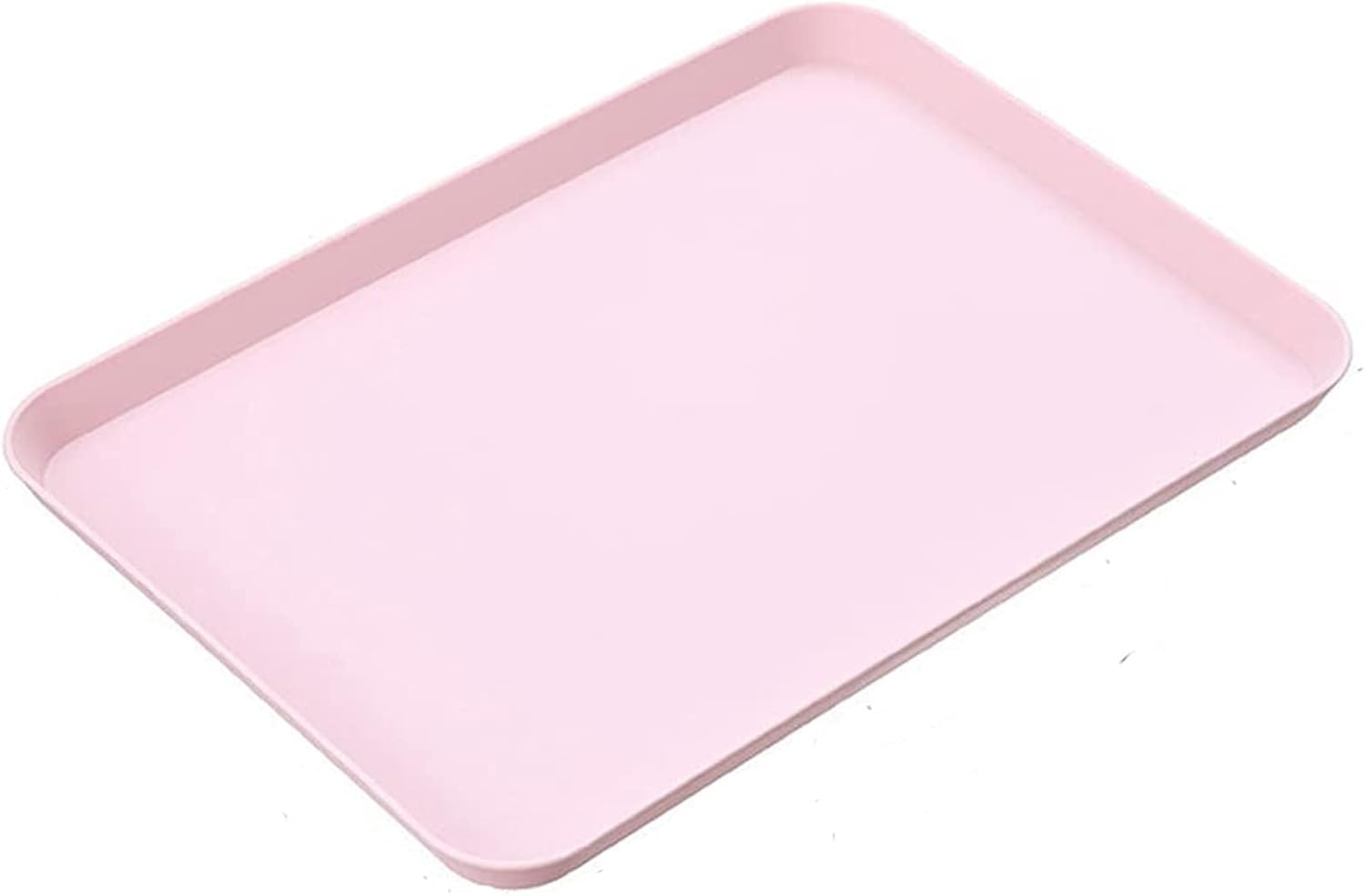 Bandeja de Servicio, Bandeja de Plástico, Bandeja de Comida, Bandeja Rodante,Azul, Apto para Cocinas, Restaurantes, Cafeterías, etc.