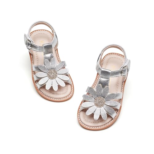 Image of Kiderence Toddler Girls Sandals Little Girls Kids Summer Shoes Toddler Sandals