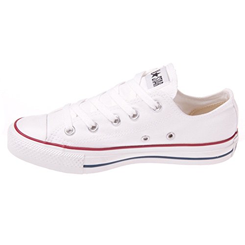 Converse Unisex Chuck Taylor All Star Ox Low Top Optical White Sneakers - 5.5 B(M) US Women / 3.5 D(M) US Men2
