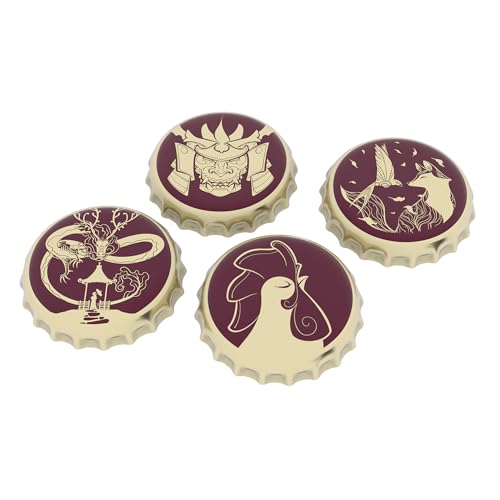 Top Cap juego de mesa estrategia para 2 jugadores miniatura 3