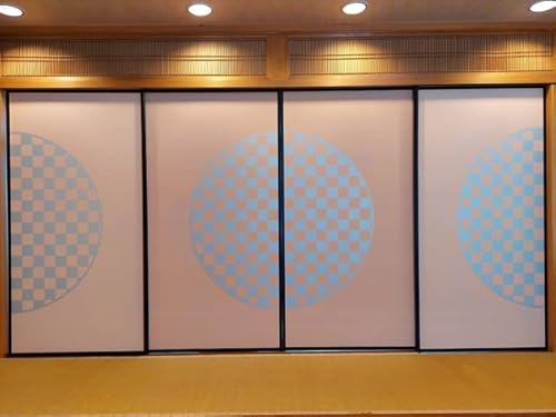 大滝 ふすま紙 オリジナル 2枚 セット 市松 ピンク 和 モダン 襖紙 紙寸法 約 巾94cm×丈198cm 洋風 張替え DIY おしゃれ ふすま 紙 襖 張り替え 壁紙 SIEN (10020)
