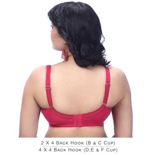 Image of TRYLO Women Full Coverage Bra, Cotton