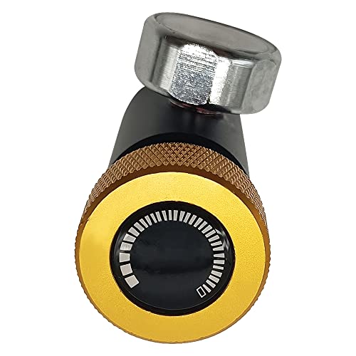 Madat Paintball Co2 Tank Adapter With 3000Psi Gauge Universal Paintball Remote Fill Adapter Compressed Air Fill Station Remote On/Off Switch Asa #TOP5