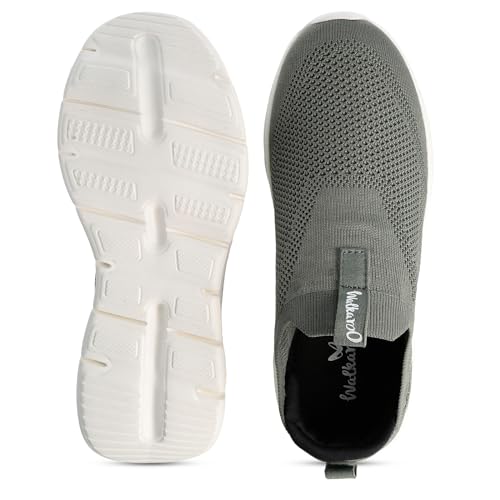 Image of WALKAROO Sports Shoes for Men's|Perfect for Walking,Gym Training and Casual Outfit|Cushioned Insole with EVA Outsole |Breathable Mesh Upper|WS9571