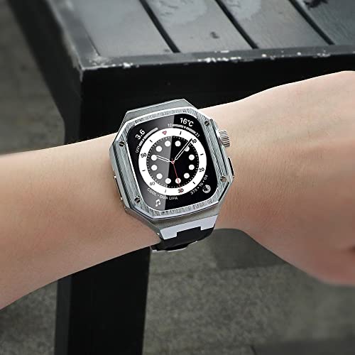 Kit modification Apple Watch Ultra 49 mm boîtier acier bracelet - 6