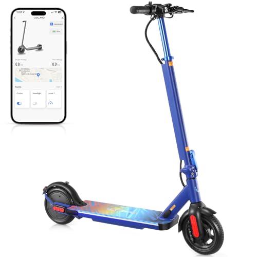 Caroma Electric Scooter Adults,Powerful 350W Motor Adjustable Handlebar E Scooters