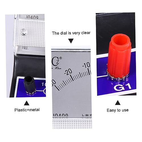 Angoily 3Pcs Amperímetro Medidor Elétrico Testador Analógico Ampere Testador Ampere Ferramentas De T