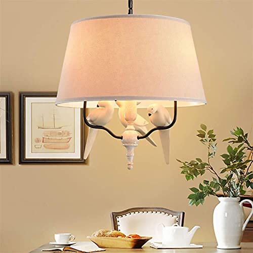 Lampe iron bird moderne minimaliste CFWSHJ en fer blanc pour salon