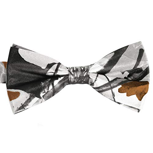 GSQWAHS Camo bow ties for men Men's Bow Ties Camouflage Oak bowties