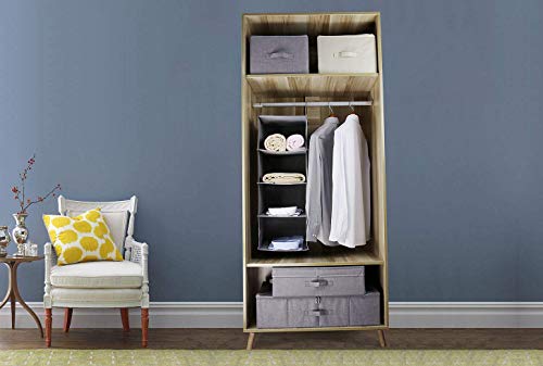 Stapel opbergvak met Lid en handgrepen, goede kasten, donkere grijze, 2 pc's - Image 8