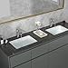 Sarlai Bathroom Sink Undermount Rectangular - 20
