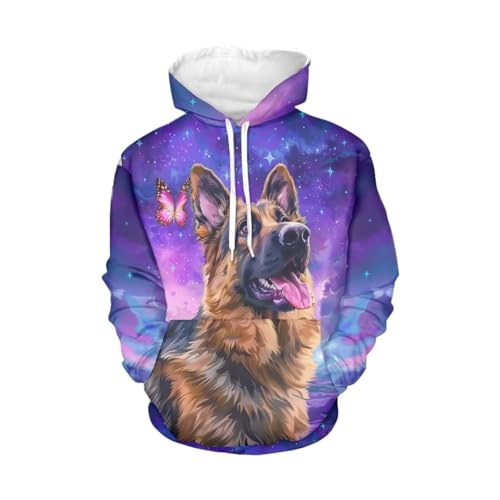 WELLFLYHOM Womens College Sweatshirts and Hoodies with Pocket Long Sleeve Pullover Jumper