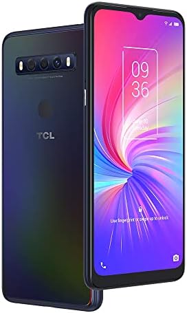 TCL 10 SE Unlocked Cell Phone with 6.52" V-Notch Display, US Version Android 10 Smartphone with 16 MP Rear AI Triple-Camera, 4GB RAM + 64GB ROM, 4000mAh Fast Charging Battery, Polar Night
