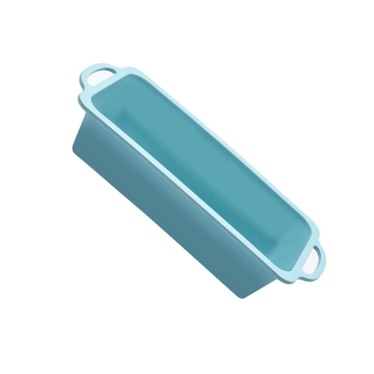 BRIGHTFUFU Silicone Cake Rectangular Burger Pan Easy Demold Clean Oven Baking for Fruit Cake Cheesecake