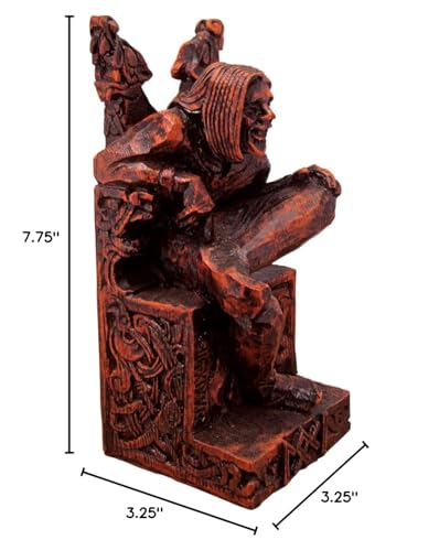 Estatua Loki Dios Nórdico 8 pulgadas miniatura 7