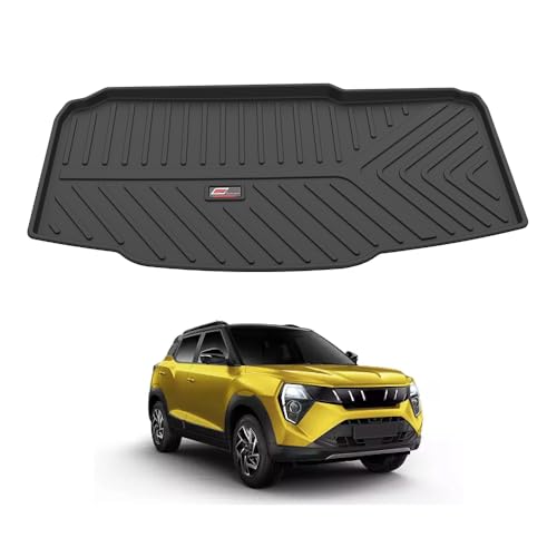 Image of GFX TPE Car Trunk Rear Boot Dicky Mat (After-Market) Compatible with XUV-3XO (2024) Onwards, Black
