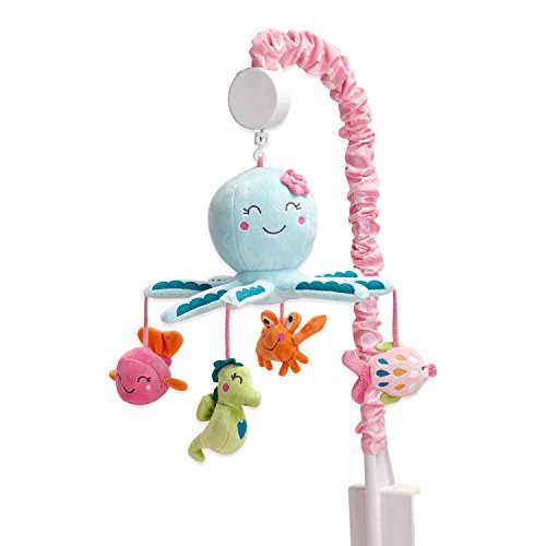 Image of Carter's Sea Collection Musical Mobile, Pink/Blue/Turquoise