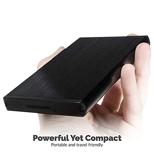 Caja externa USB 3.0 para disco SATA 2.5 con Hub USB 2.0 miniatura 6