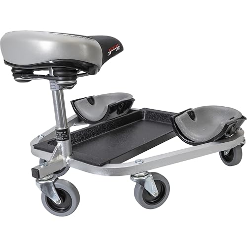 Image of Racatac Kneeling Creeper 3 Inch Casters, Rolling Seat, Assembled in USA
