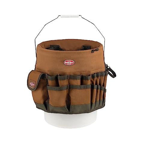 Bucket Boss Bucketeer Tool Organizer in Brown Cover