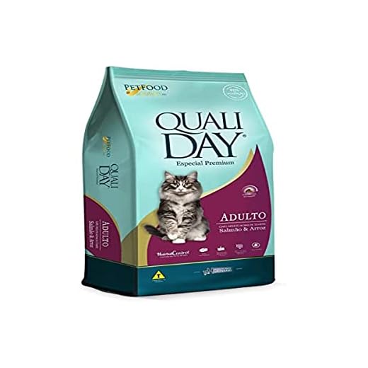 Ração Qualiday para Gatos Adultos Sabor Salmão 1kg