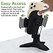 Cellet Adjustable Desktop Phone Stand – Universal Holder Compatible for iPhone 16/15/14 Pro, Samsung Galaxy S25/S24/S23, Pixel & More – Multi-Angle Mobile Stand for Desk & Tabletop Use