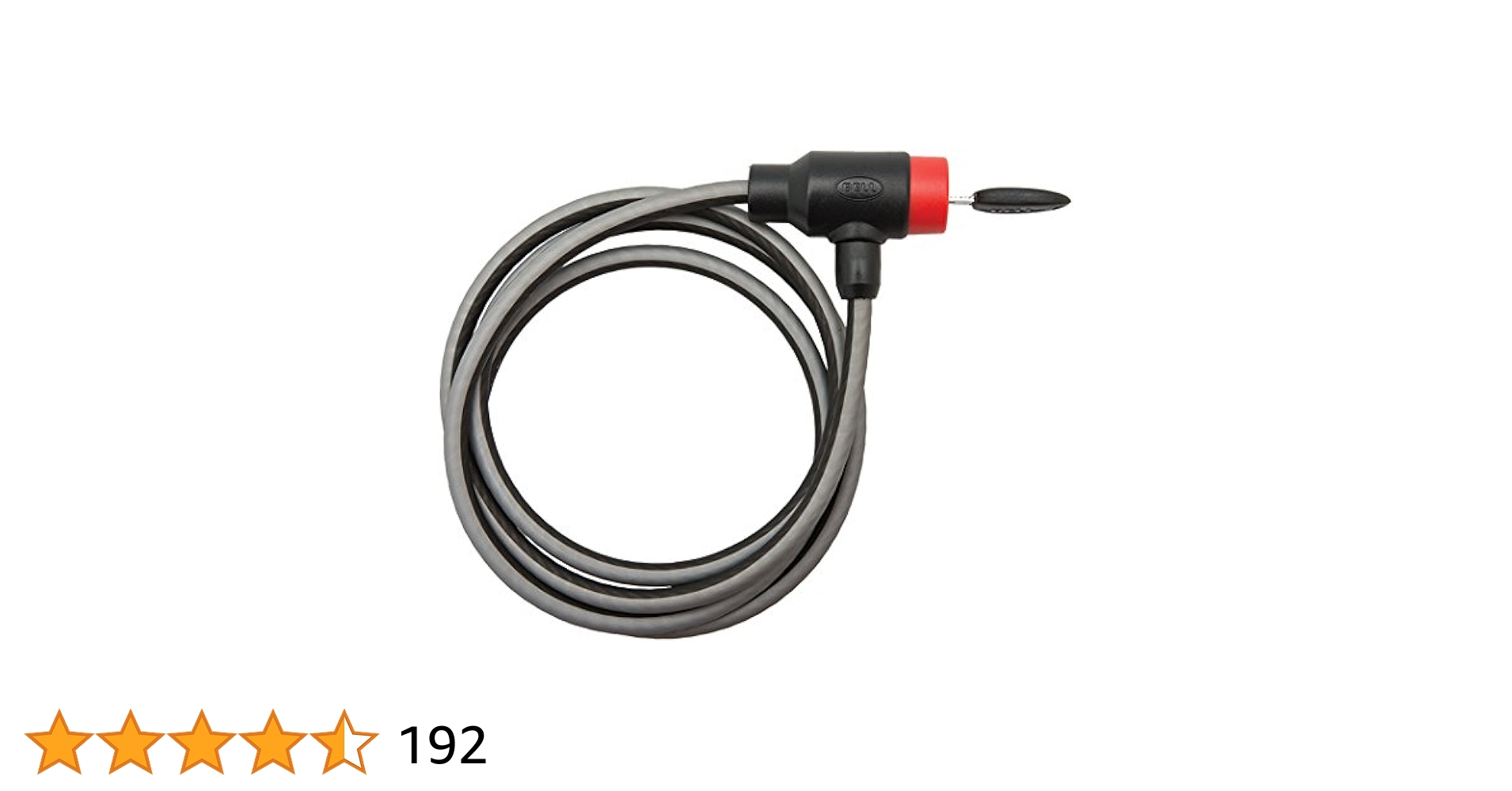 Amazon.com : BELL Ballistic 100 Cable Lock, 6'x8mm, Black