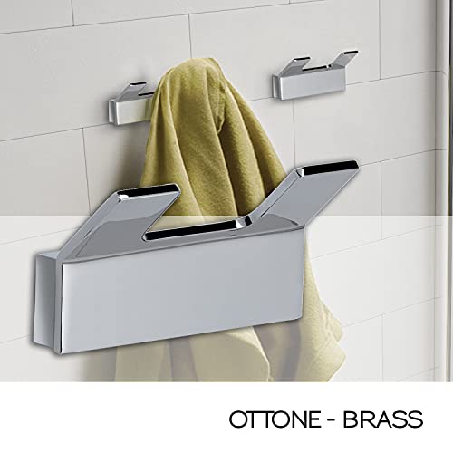 Gedy Hanger, Metal, Chrome, Doble - Image 4
