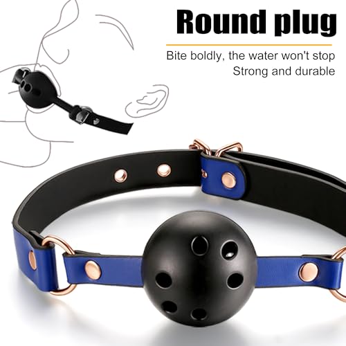 Image of BDSM Adult Toys for Men Women and Couples. 12pcs Sex Restraints Bondage Set Adult Sex Toys kit with Adjustable Handcuffs Collar Ankle Cuff Blindfold Feather Tickler(Blue)