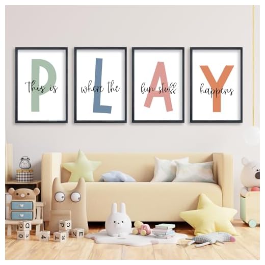 TQianJiang Kids Wall Art Prints