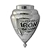 Peonza Trompo Turbo Iron Silver Metal
