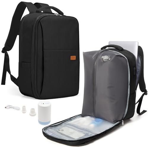 SZLX - SZLX Sac à Dos Sous Vide Bagage à Main Pour Femmes, Sac à Dos Airbag Avec Système De Vide Pour Le Voyage, Ryanair Travel Ruscksack Taille Cabine Avec Pompe étanche Valise Sous Vide Pour Homme - -4%