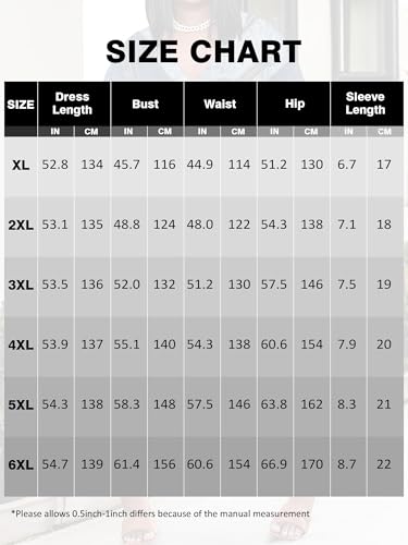 Image of SUZONANA Plus Size Denim Print Maxi Dresses for Women Casual V Neck Short Sleeve with Pockets Soft Jean Look Dress XL-6XL